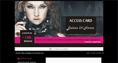 Desktop Screenshot of beleza24horas.com.br